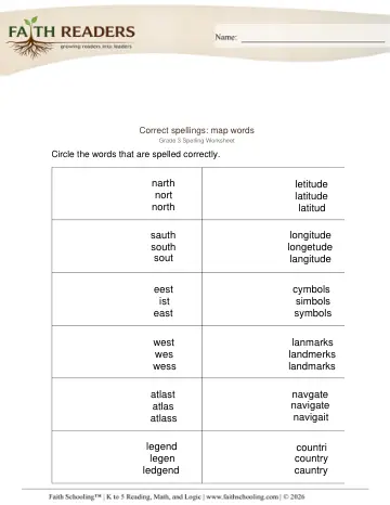 Correct Spelling Word Iyp (Practice Set 1)
