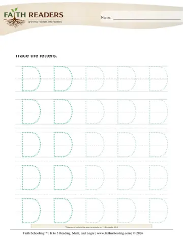 Kindergarten Phonics, Decoding & Spelling Patterns: Uppercase Letters — worksheet preview