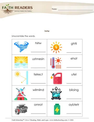 Jumbled Words (Practice Set 14)
