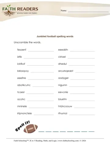 Jumbled Words (Practice Set 8)
