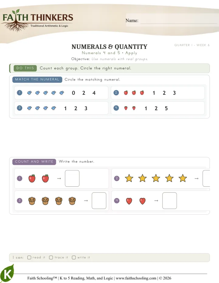 Apply worksheet sample