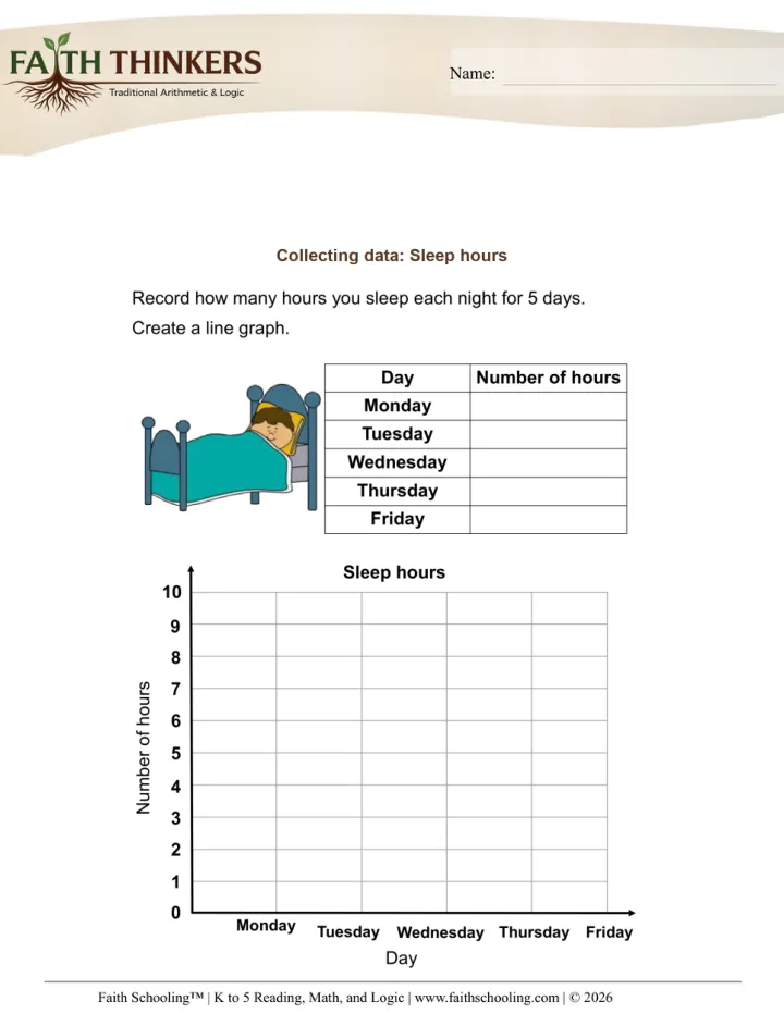 Tally Frequency worksheet sample