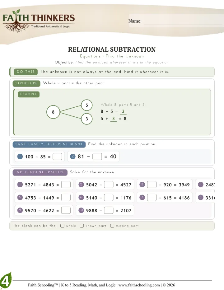 Missing worksheet sample