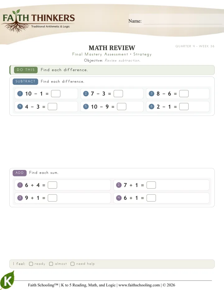Strategy worksheet sample
