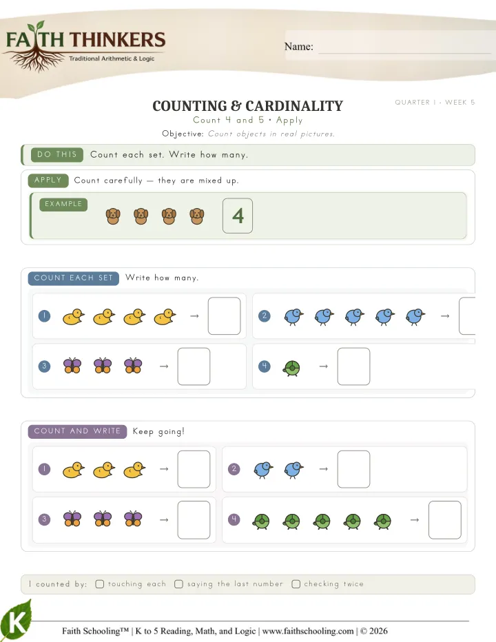 Apply worksheet sample