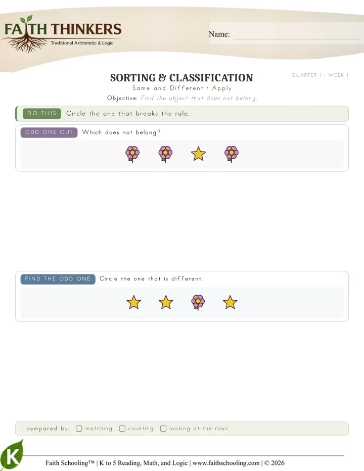 Apply worksheet sample