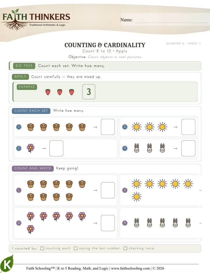 Apply worksheet sample