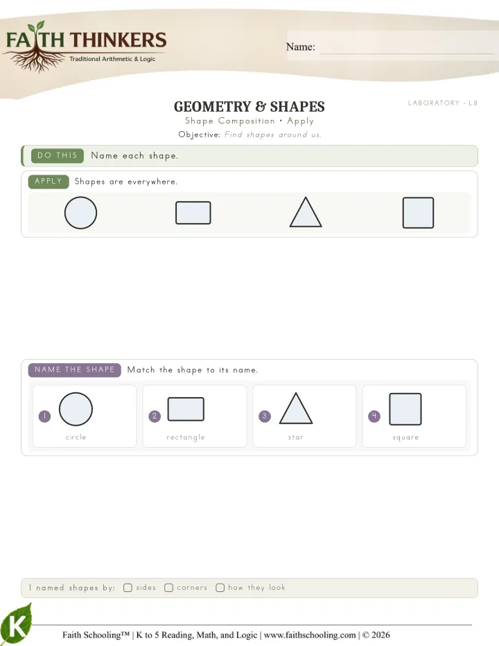 Apply worksheet sample