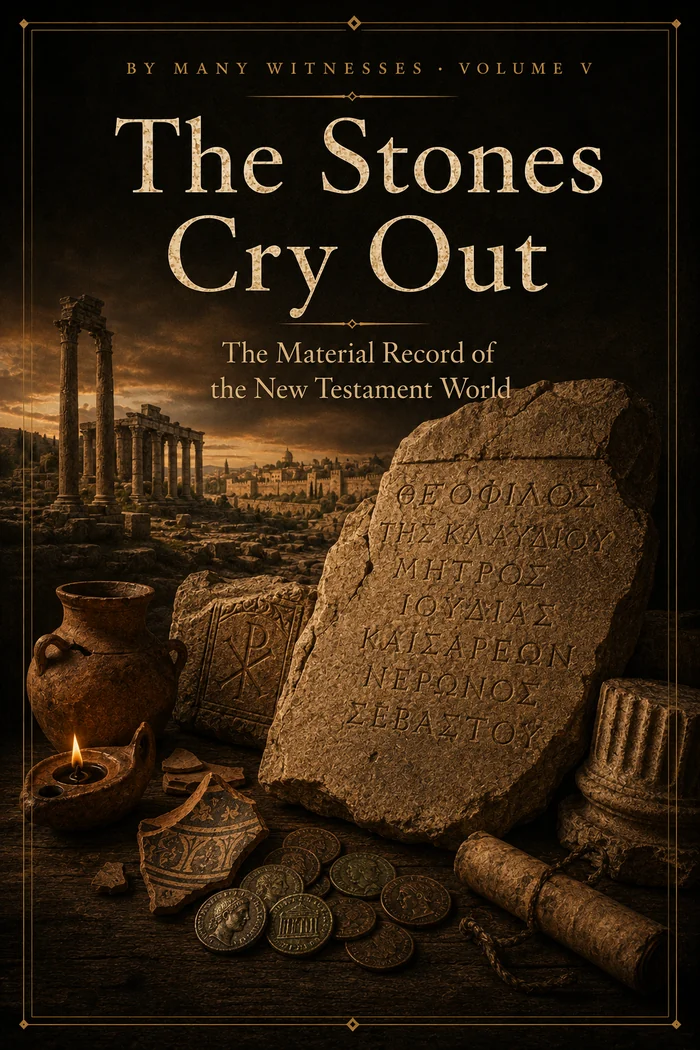Volume V, The Stones Cry Out, book cover