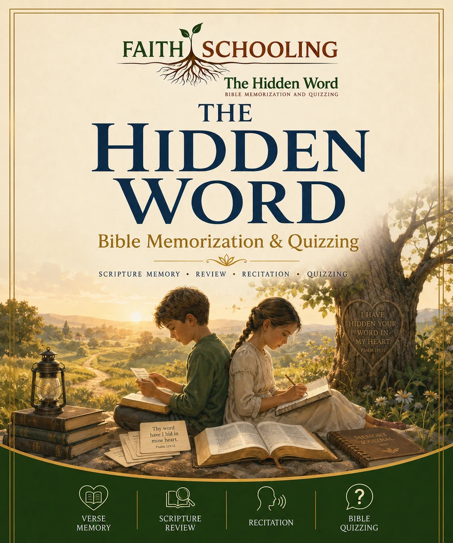 The Hidden Word — free King James Scripture memory and Bible quizzing curriculum