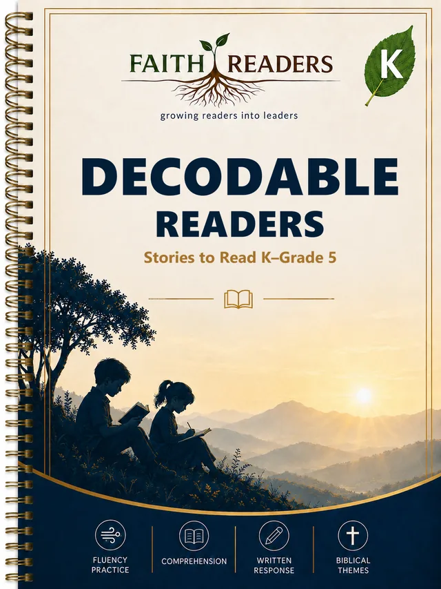 Decodable readers cover
